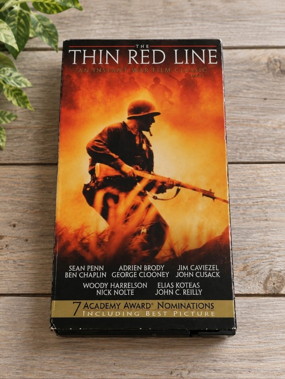 The Thin Red Line vhr tape